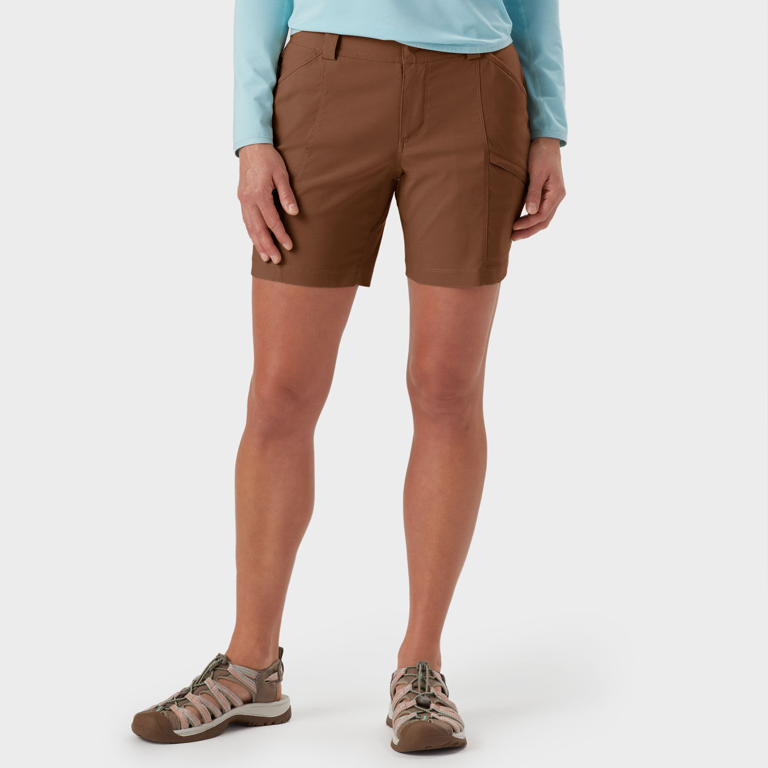 Women's Dry on the Fly 7" Shorts, 46707 (Smoky Tan)