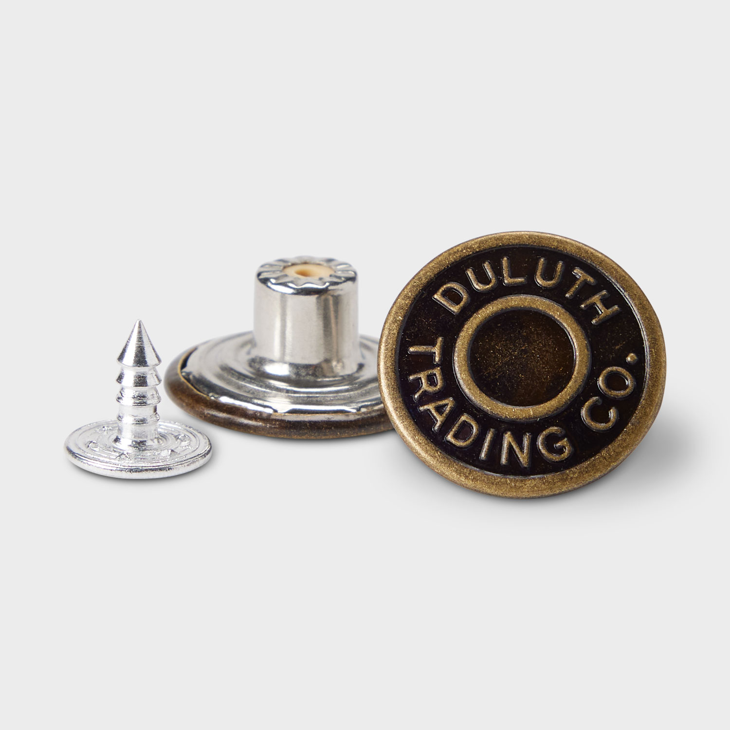 8-Pack Antique Gold Buttons, 71823