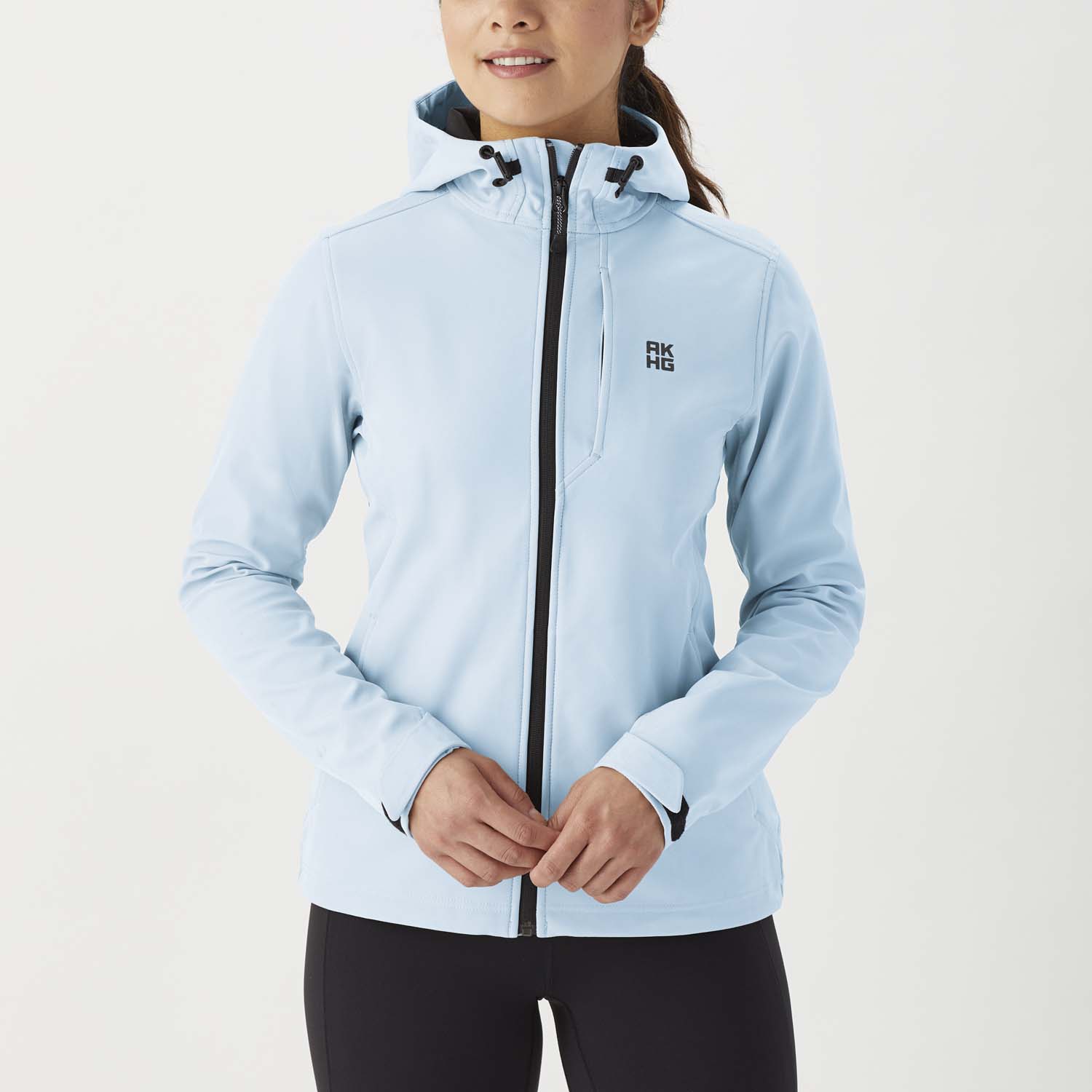 Women's AKHG Free Clime Softshell Jacket, 80861 (Graystone)
