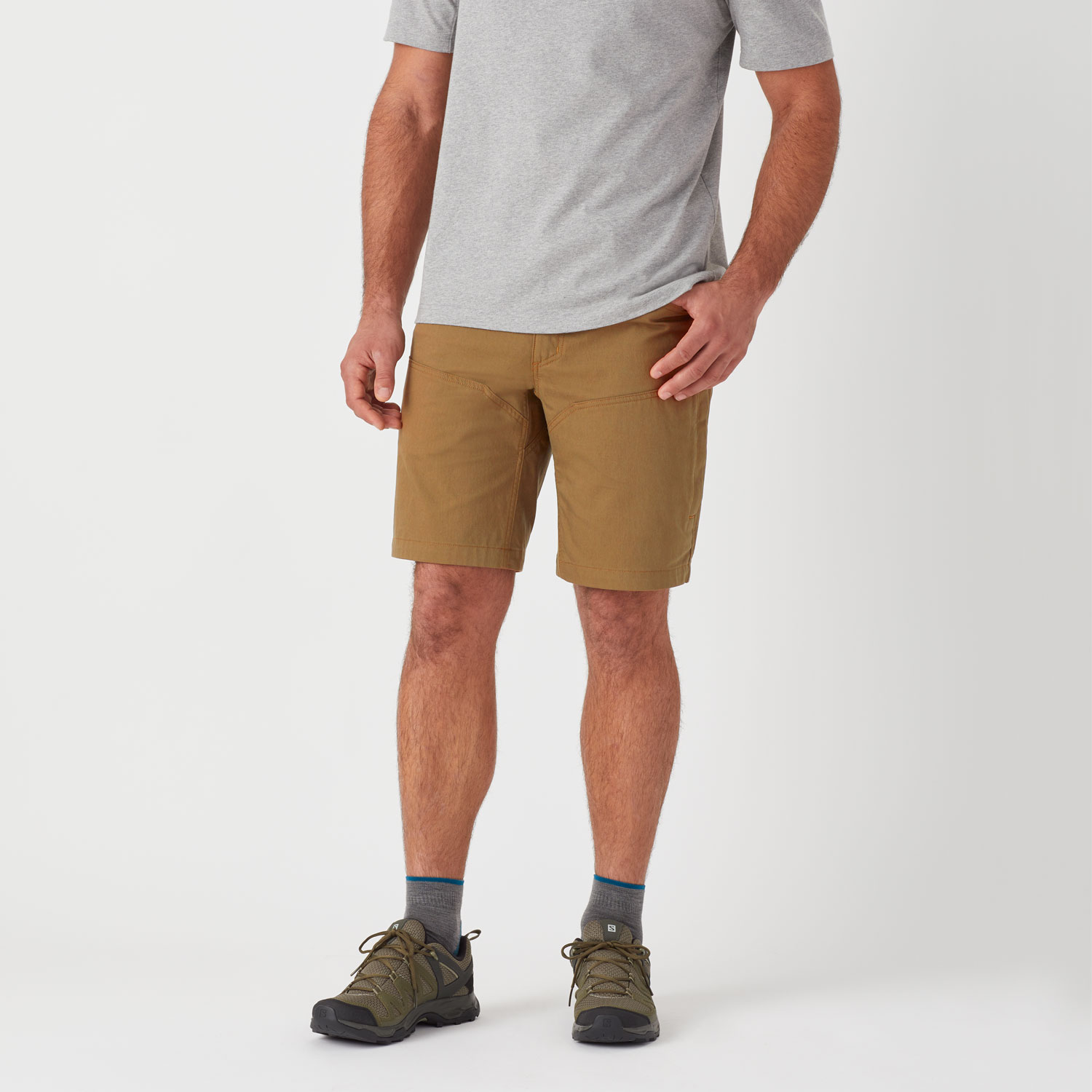 Men's AKHG Stone Run 10" Shorts, 91303 (Vintage Olive)